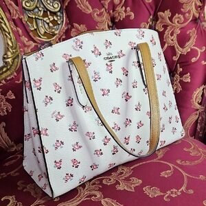 Coach Taylor Floral Tote Bag